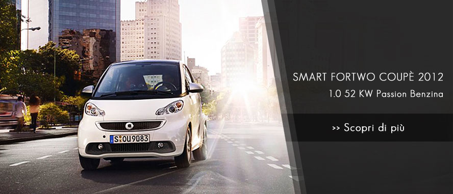 Smart Fortwo coupè 2012 1.0  52 KW Passion benzina 